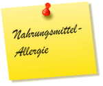 Nahrungsmittel-Allergie